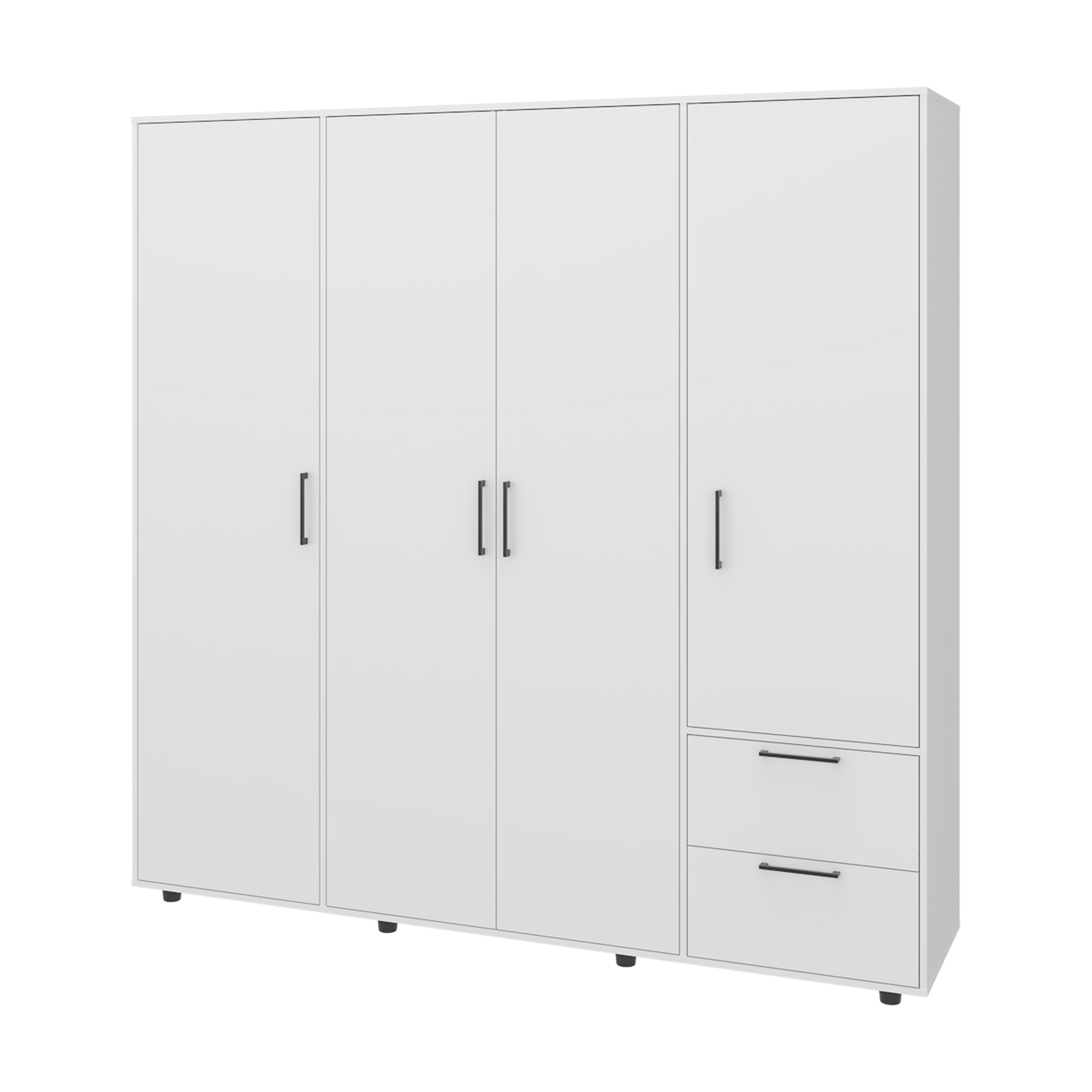 Closet Vance 200X200X48 Rta Kronos Blanco Zf Zf