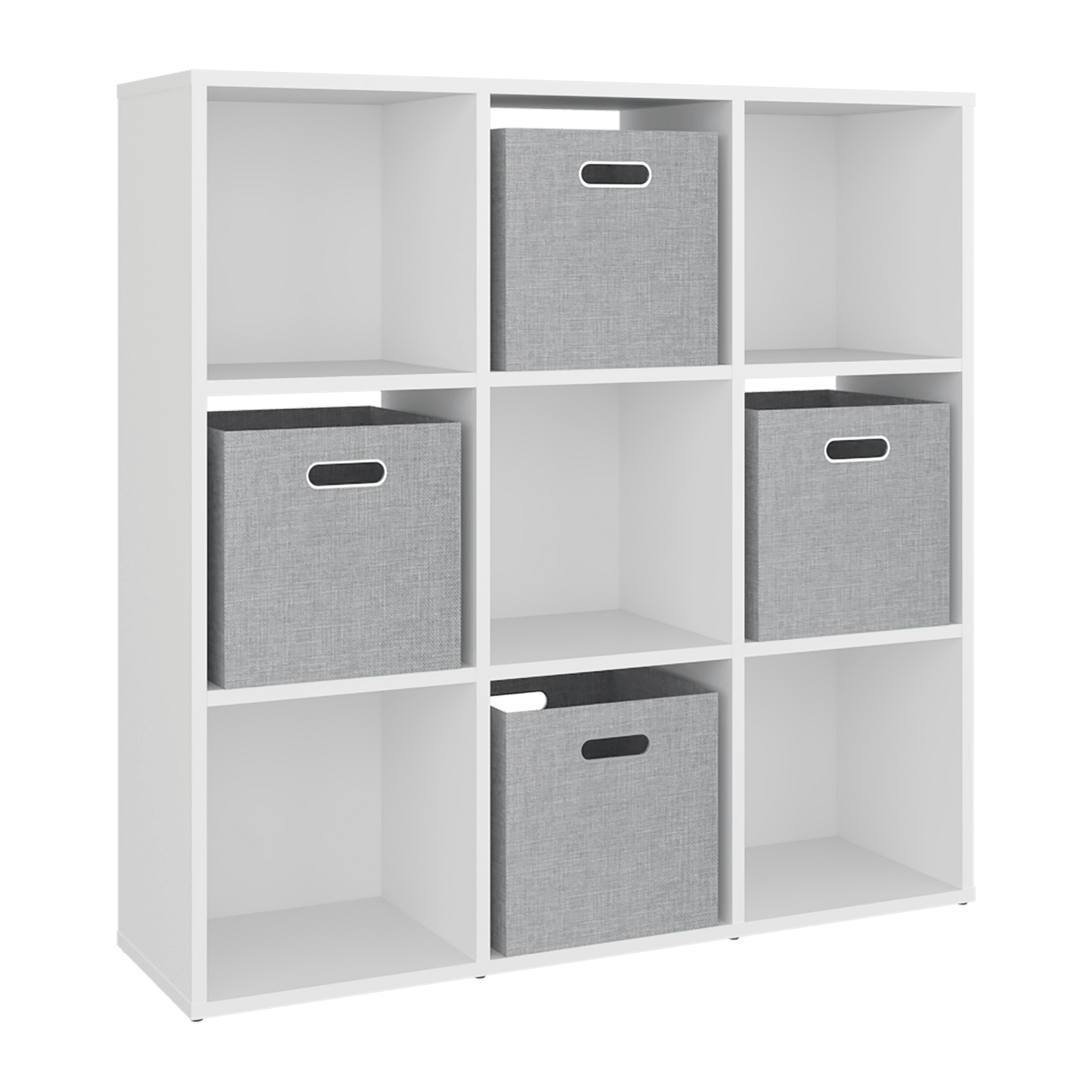 Organizador Cúbico 9 Lena 92X92X26 Rta Blanco Zf