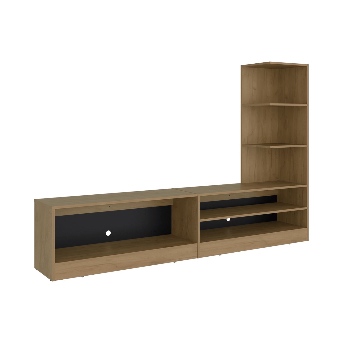 Centro De Entretenimiento 65" Delmar 134X200X33 Fresno Zf