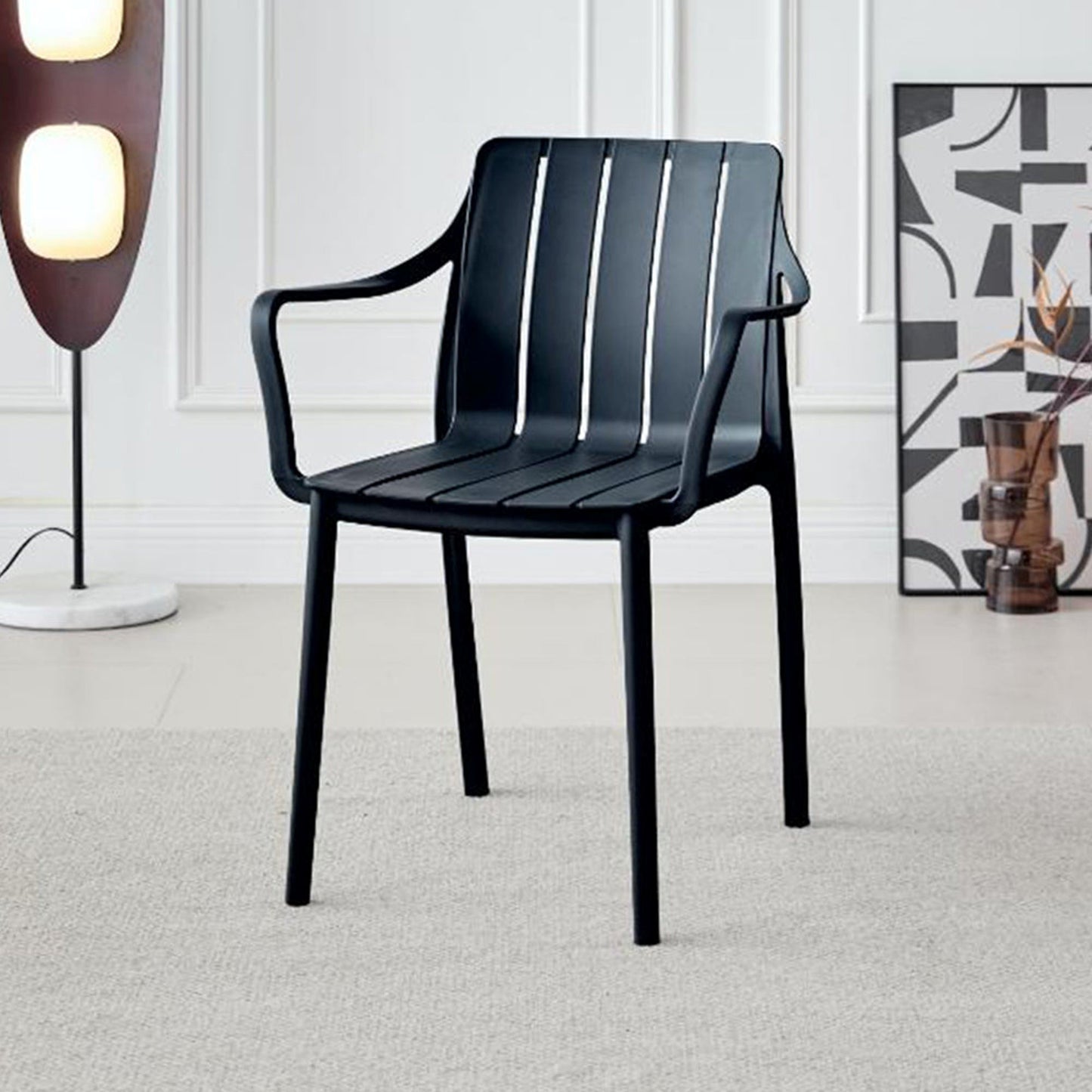 Silla Alice 80X57X54 Rta Negro
