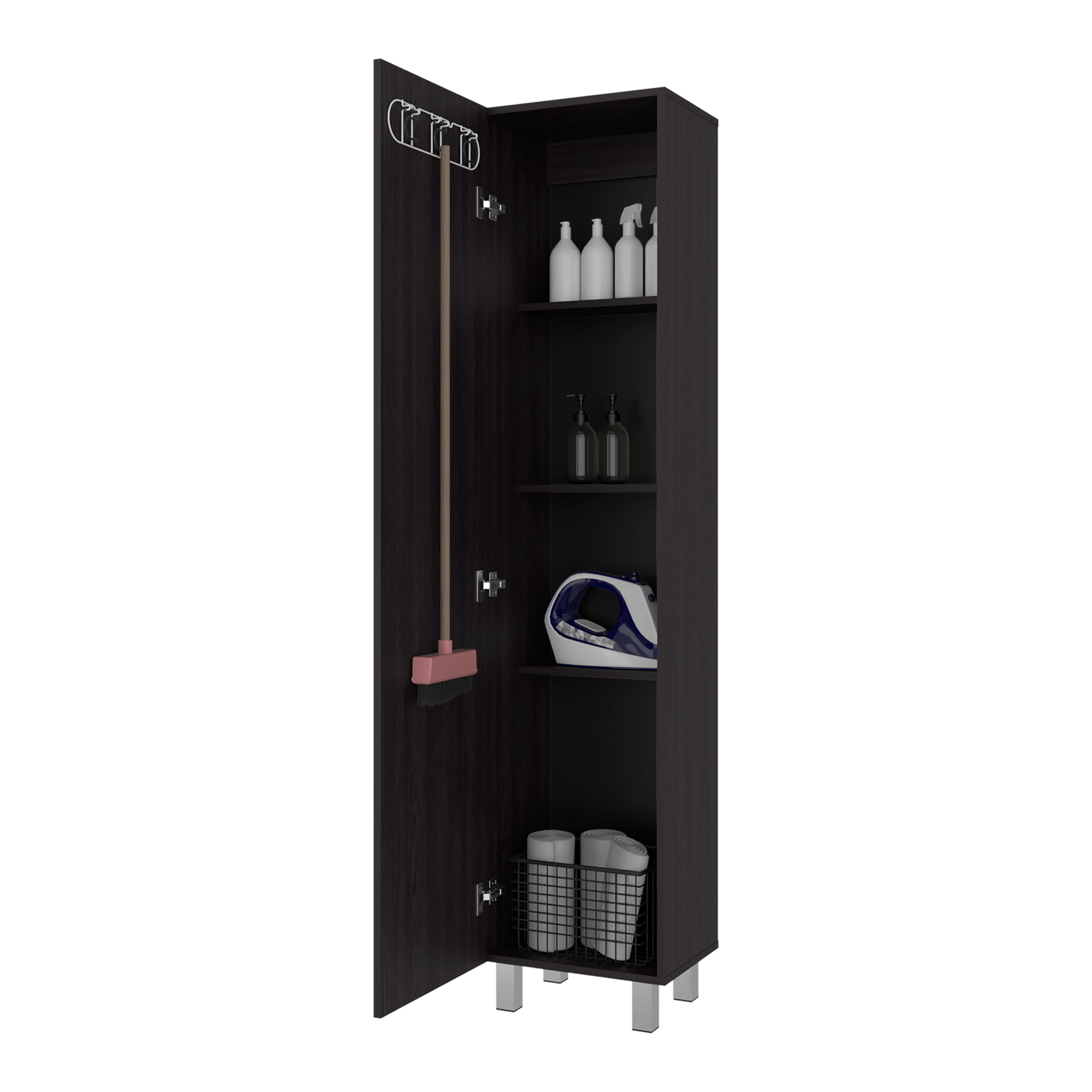Mueble De Almacenamiento Vintro 180X40X31 Rta Kronos Wengue Zf