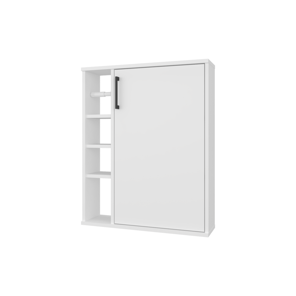 Gabinete Para Papel Higienico Meller 74X60X15 Rta Blanco Zf