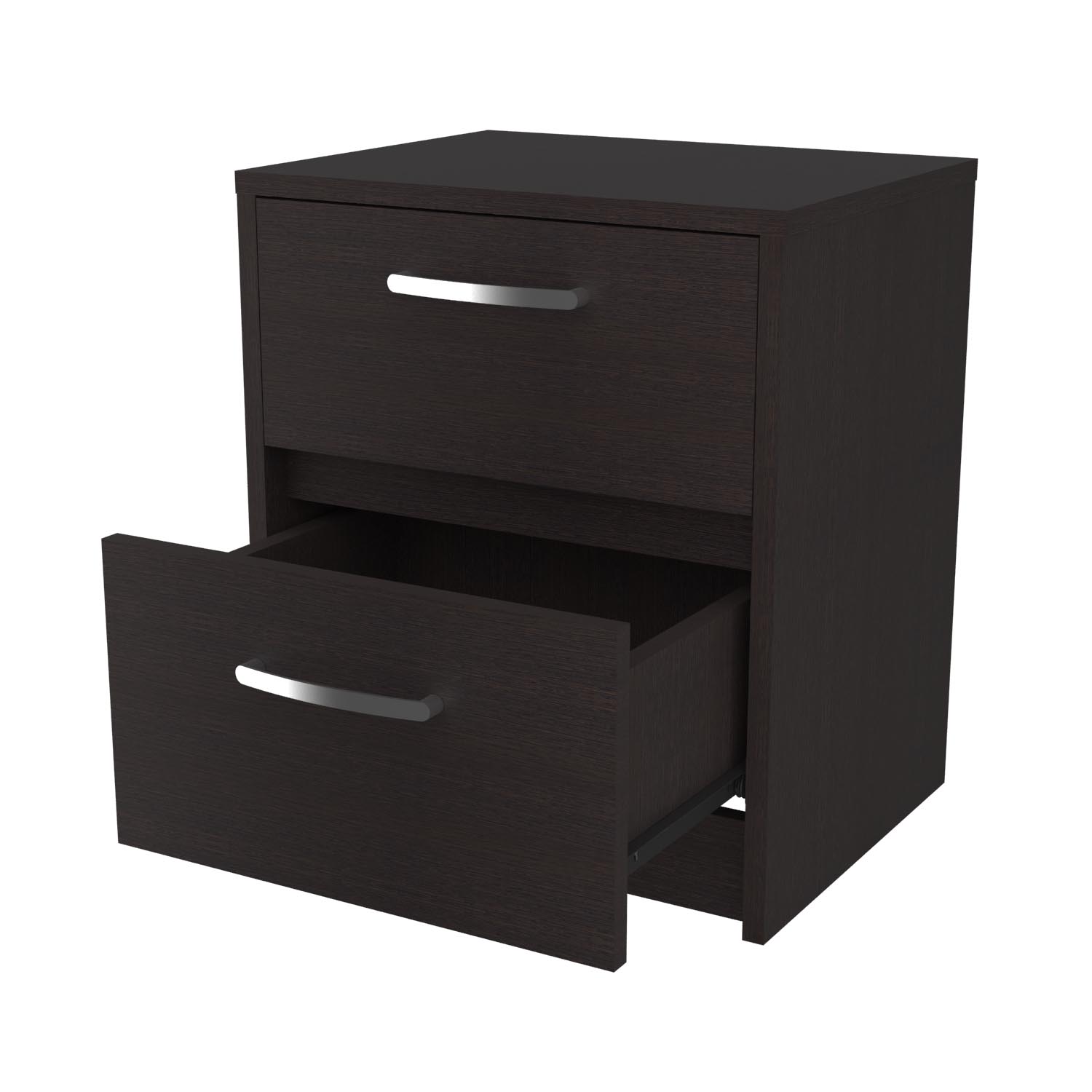 Mesa De Noche Argento Rta Wengue