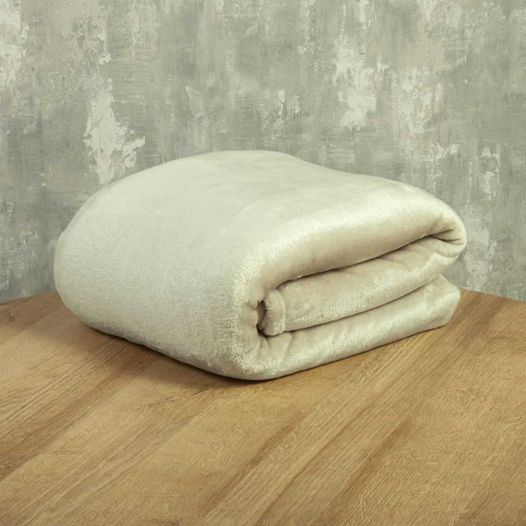 Cobija Piel Durazno Soft Dorado