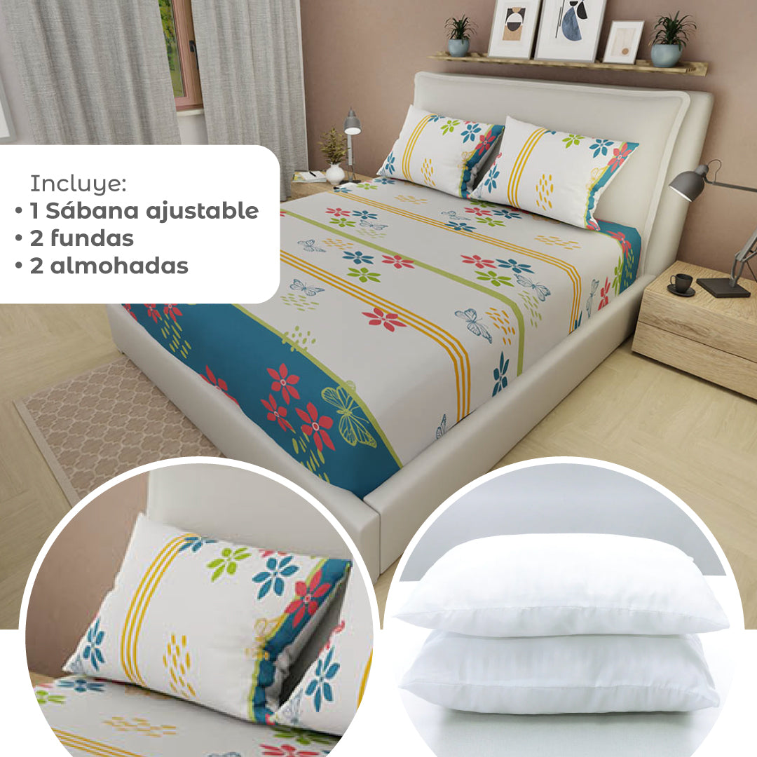 Combo 5 En 1 Amanecer En El Jardín