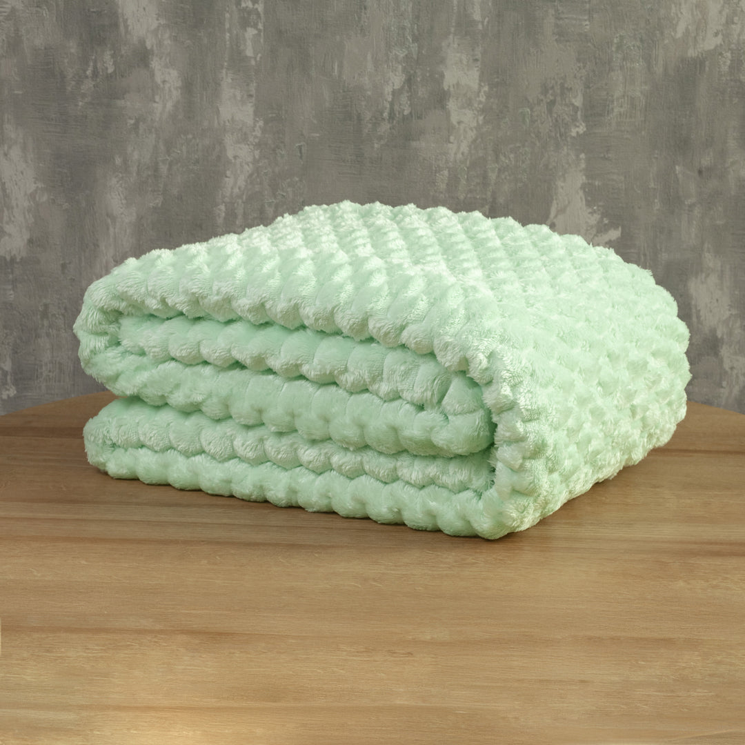Cobija Texture Verde Menta