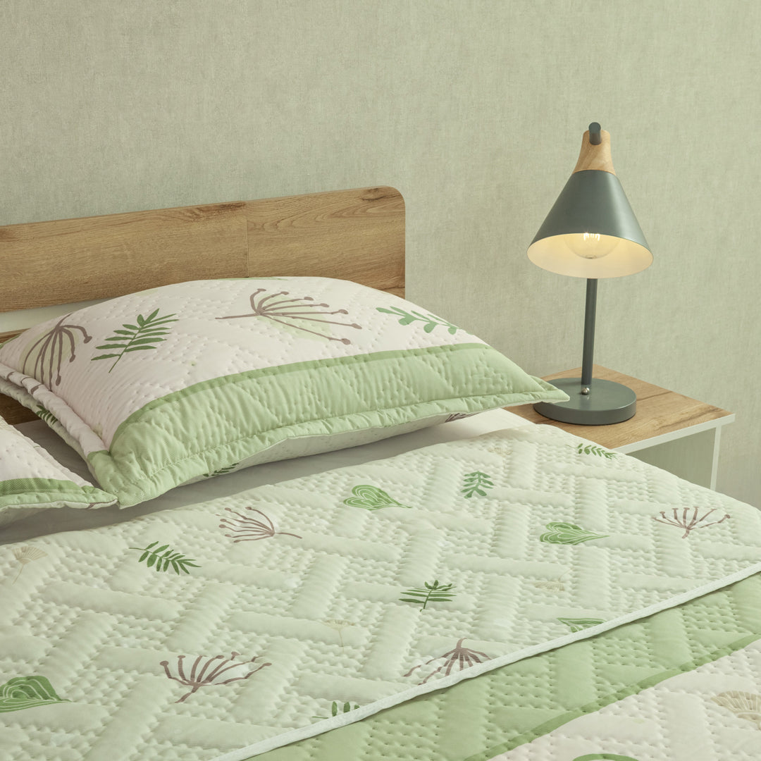 Cubrelecho Termosellado Doble Faz Style Aura Natural