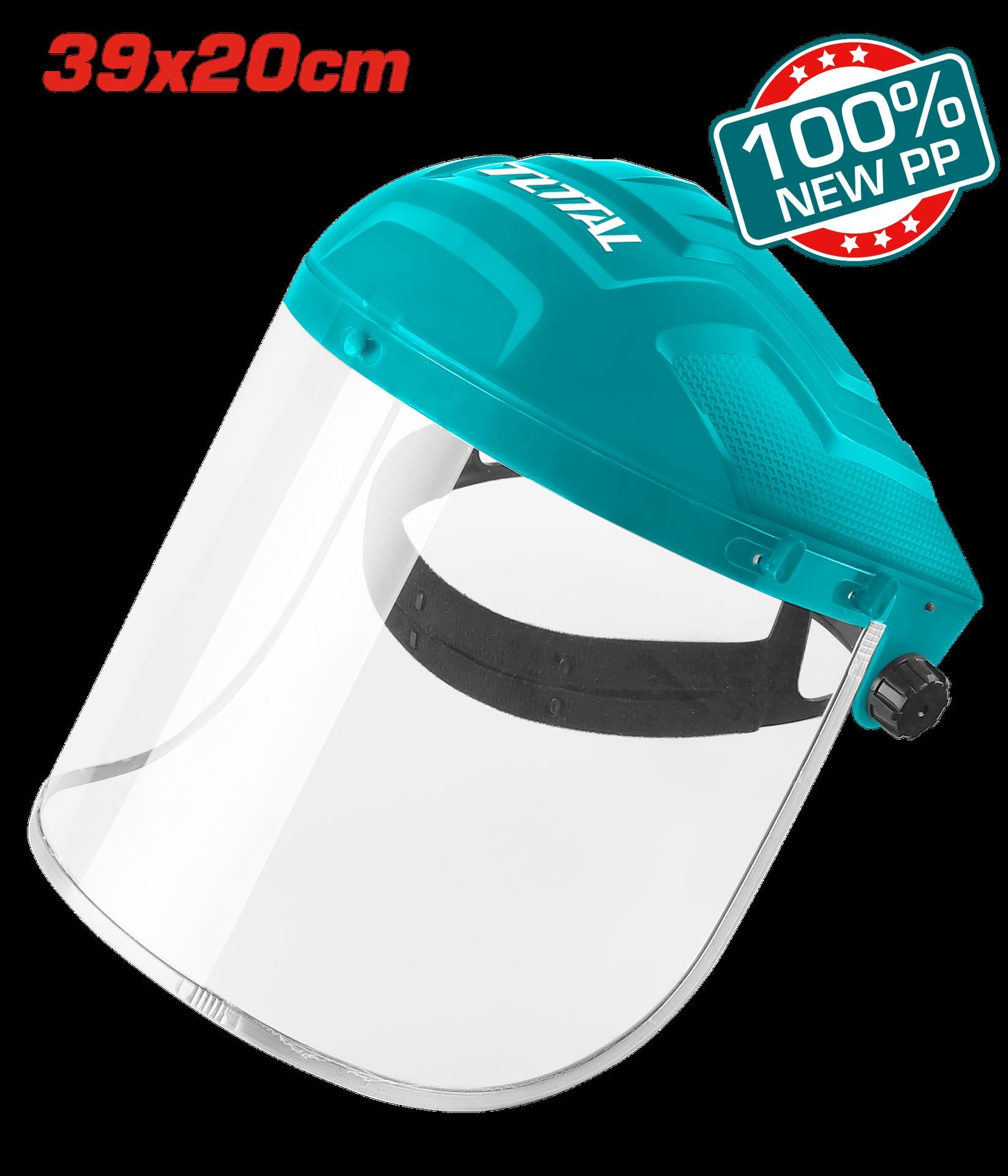 Careta Esmerilar Industrial Verde Visor En Policarbonato Super Total  Tsp631