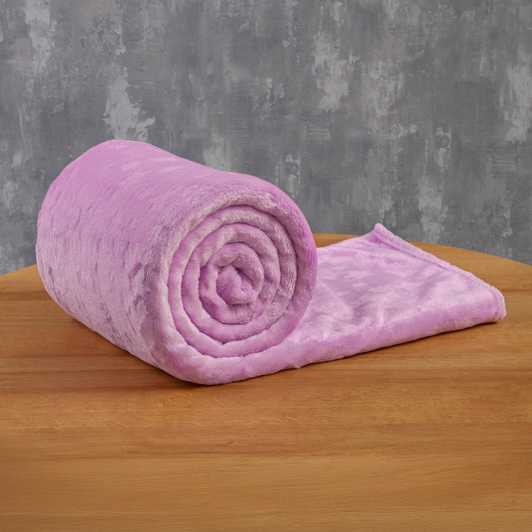 Cobija Comfortsoft Lila Estrellas Suave