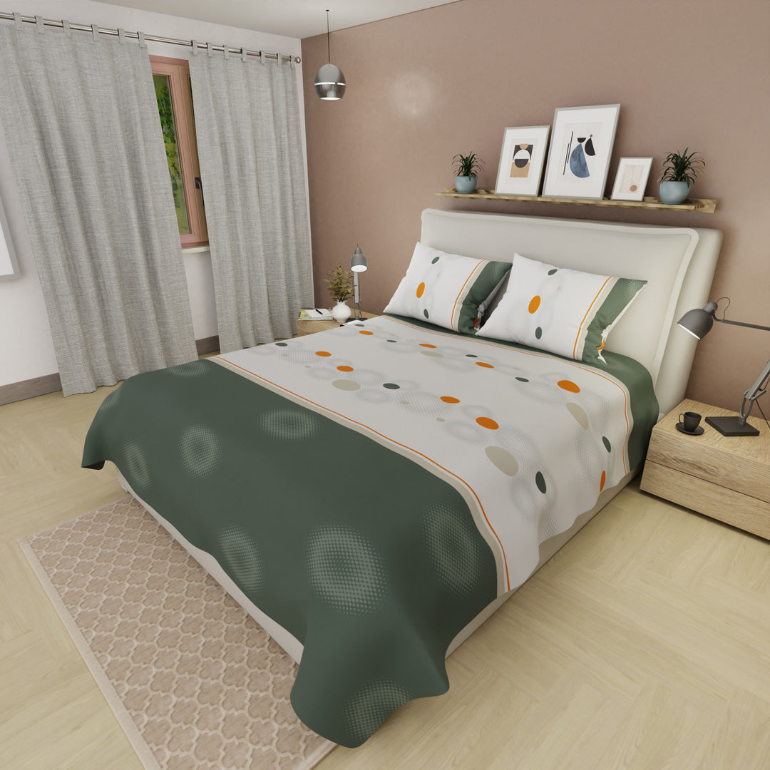 Juego De Sábanas 180 Hilos Atelier Pattern Green