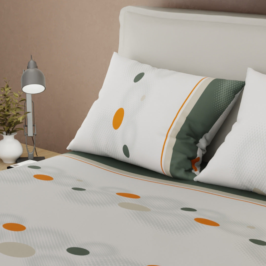 Juego De Sábanas 180 Hilos Atelier Pattern Green