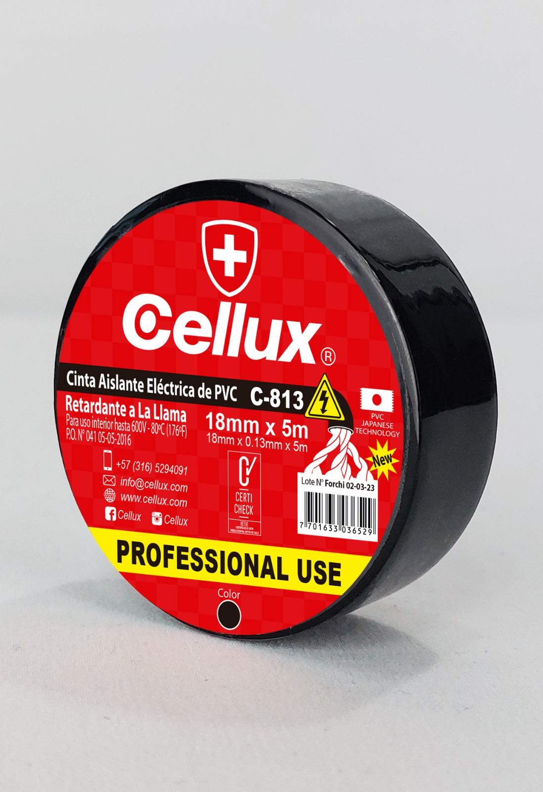 Cinta Aislante Cellux Pequena 5 Mts