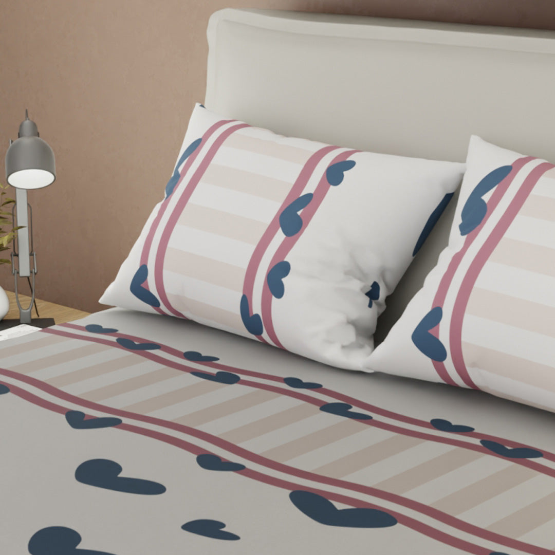 Sábana Ajustable Entre Dos Amores