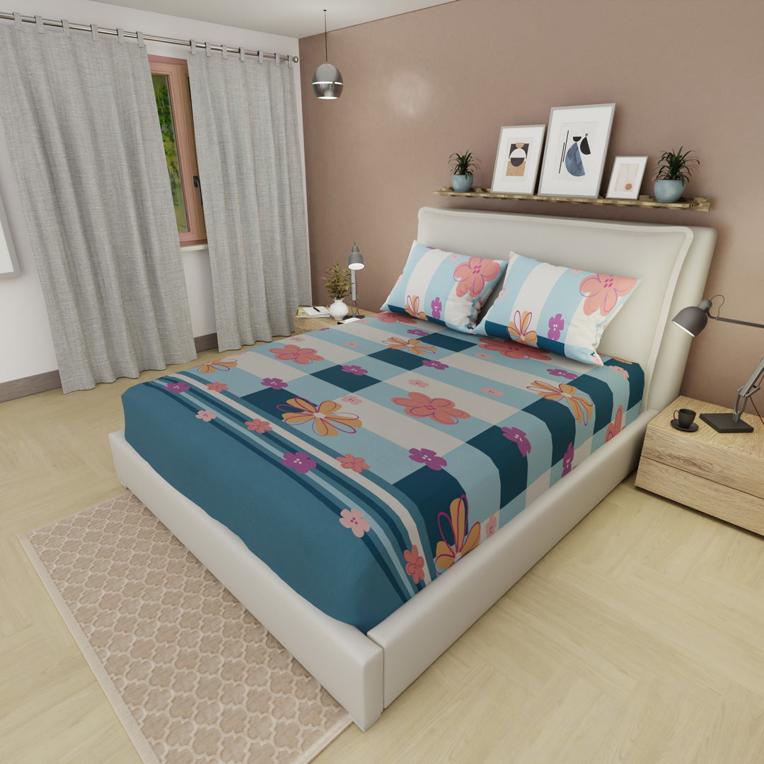 Sábana Ajustable Rosella Floral