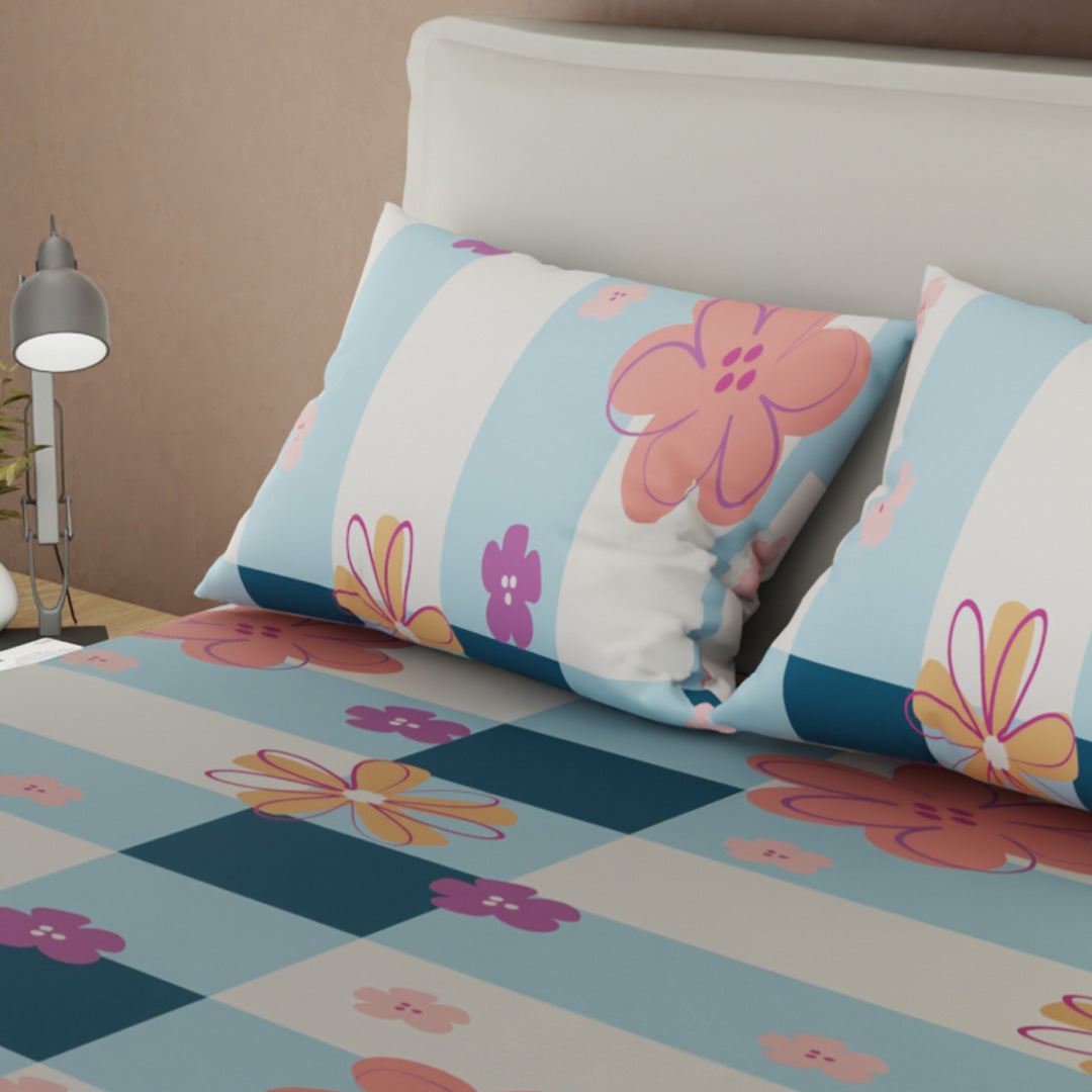 Sábana Ajustable Rosella Floral