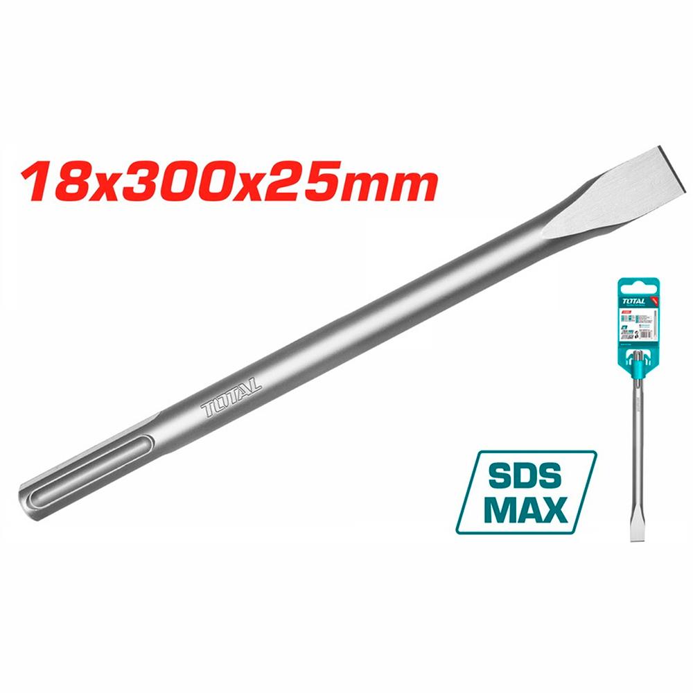 Cincel Plano Sds Max 18 X 300 X  25 Mm Super Total Tac15221811