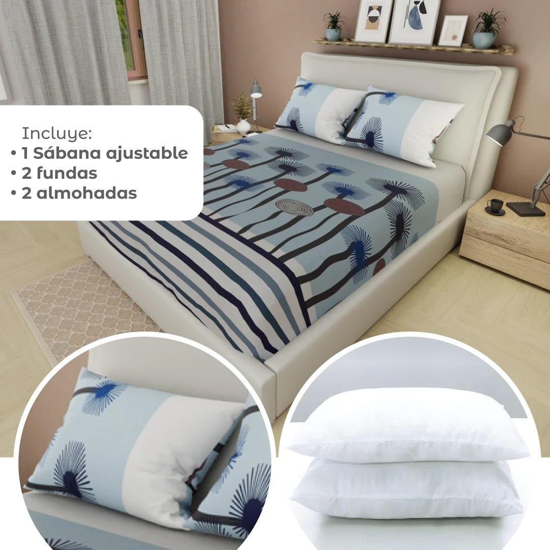 Combo 5 En 1 Azul