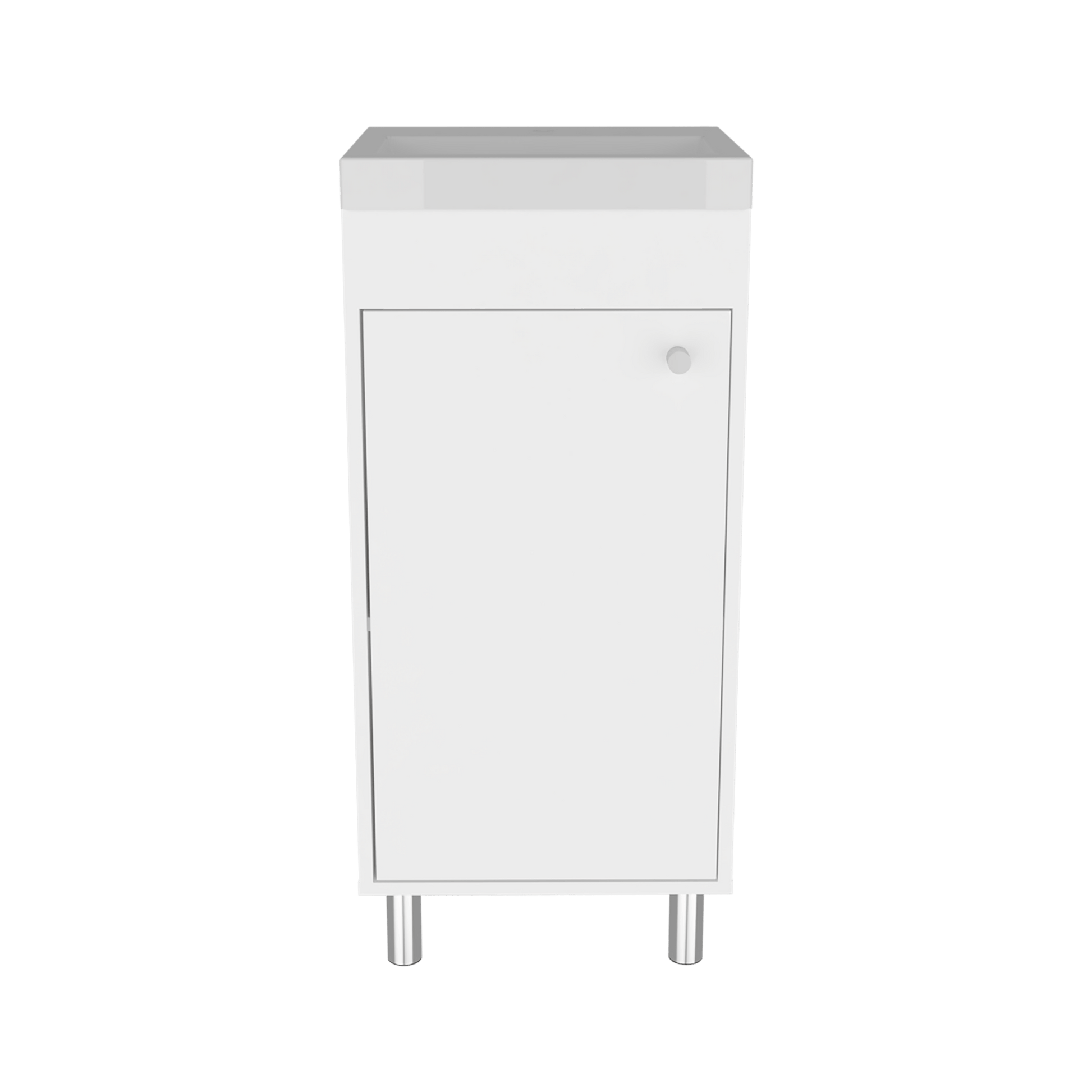 Mueble Lavamanos Rivera 84X40X32 Rta Blanco Zf
