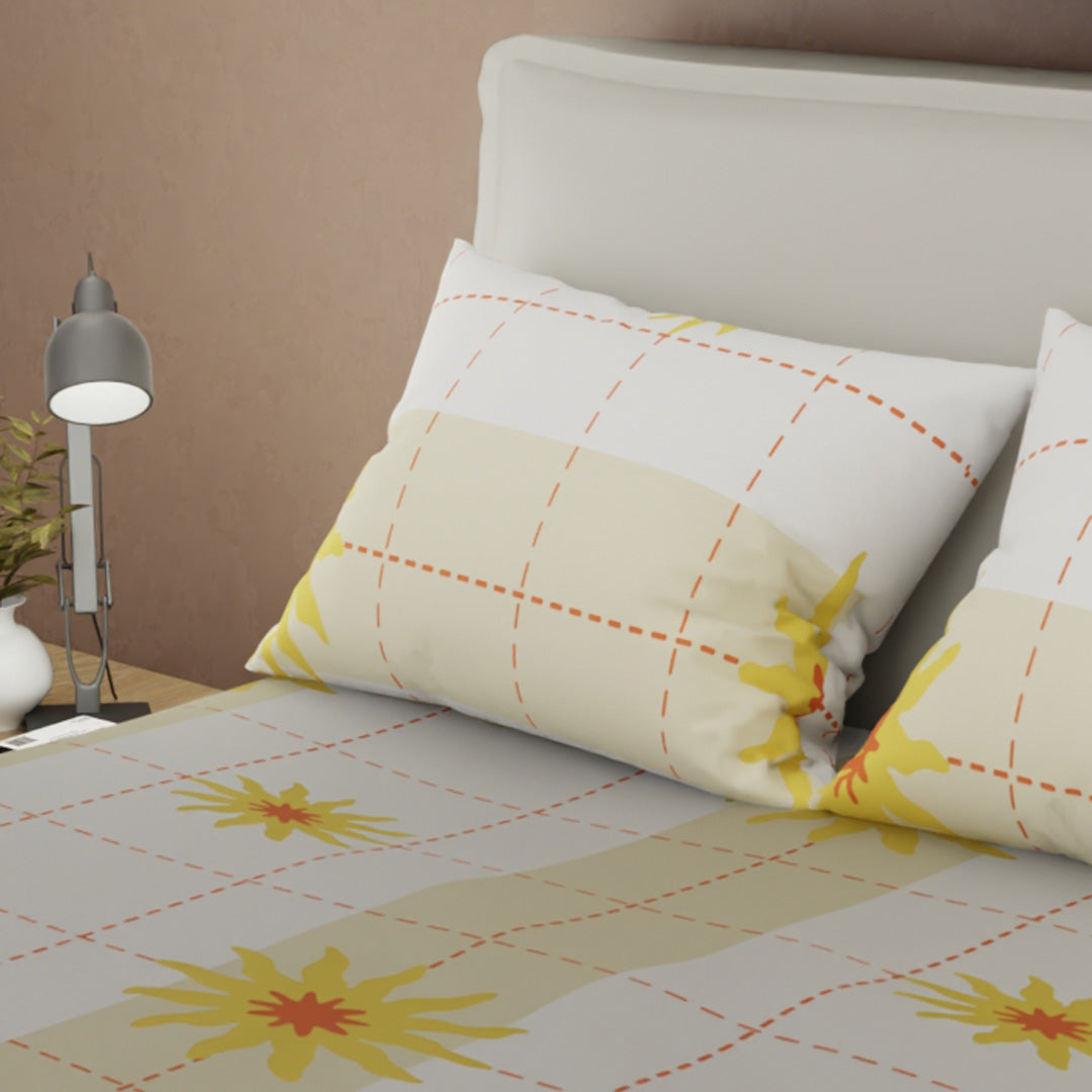 Juego De Sábanas Microfibra Suavizada Dulce Jardín