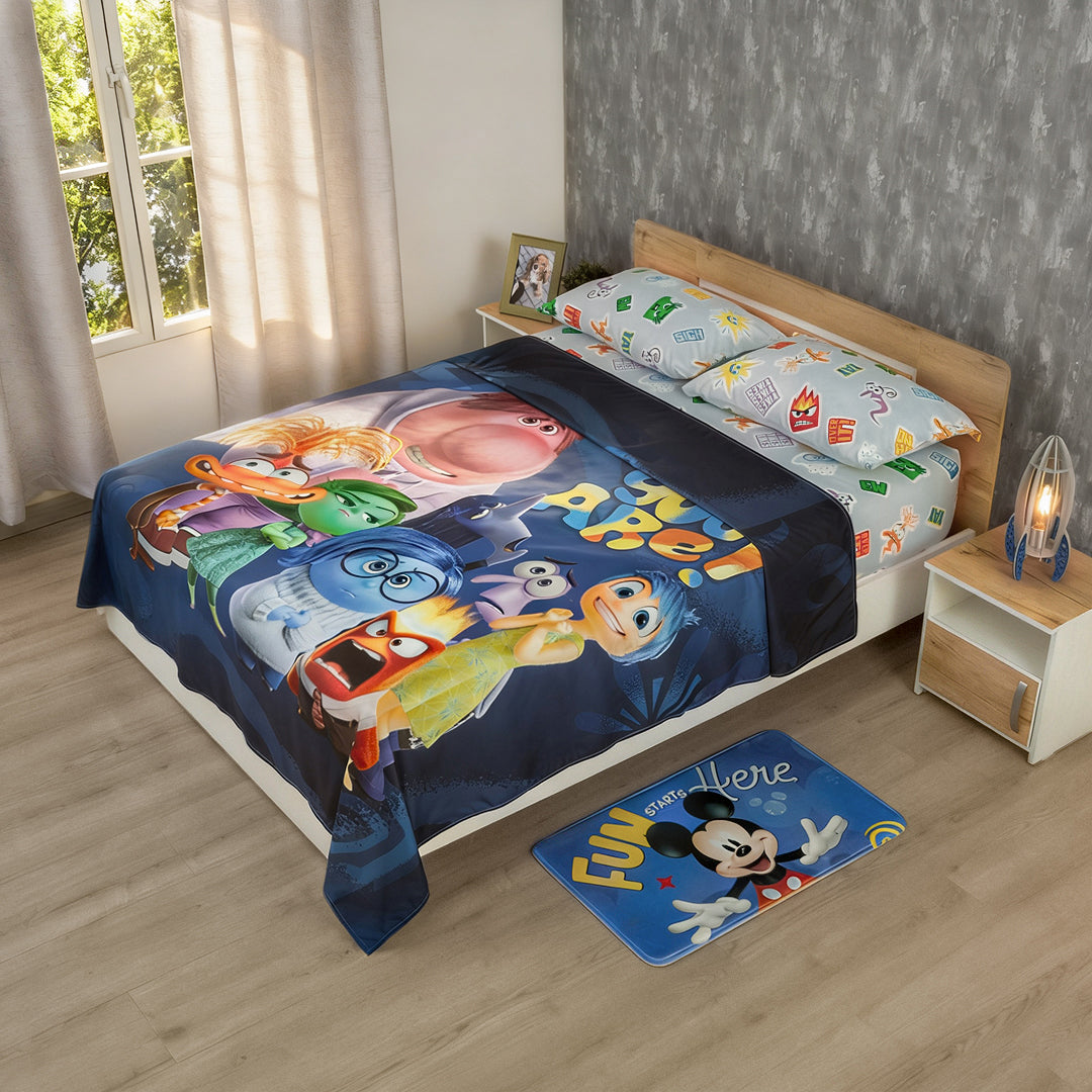 Juego De Sabanas Core Disney Intensamente