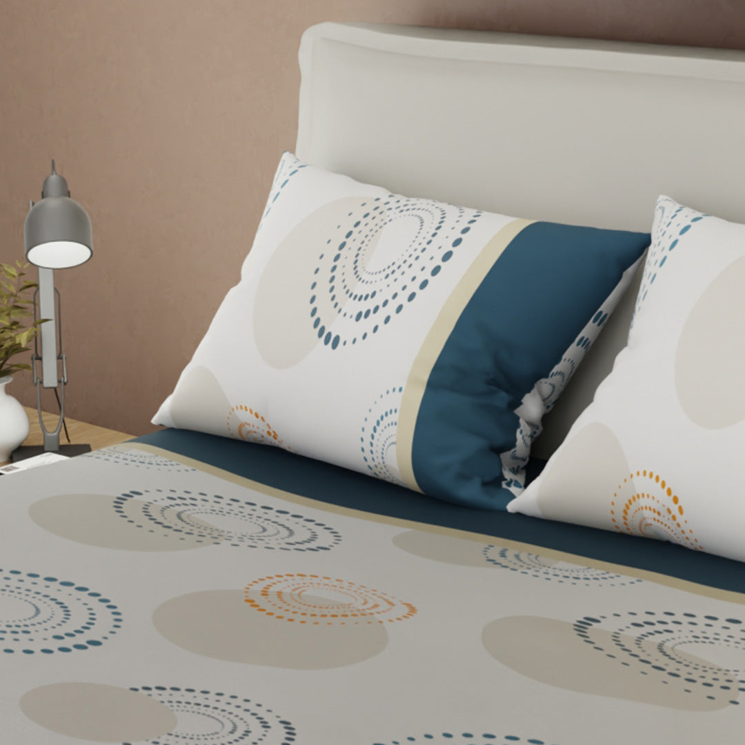 Juego De Sábanas 180 Hilos Tempestad Fina