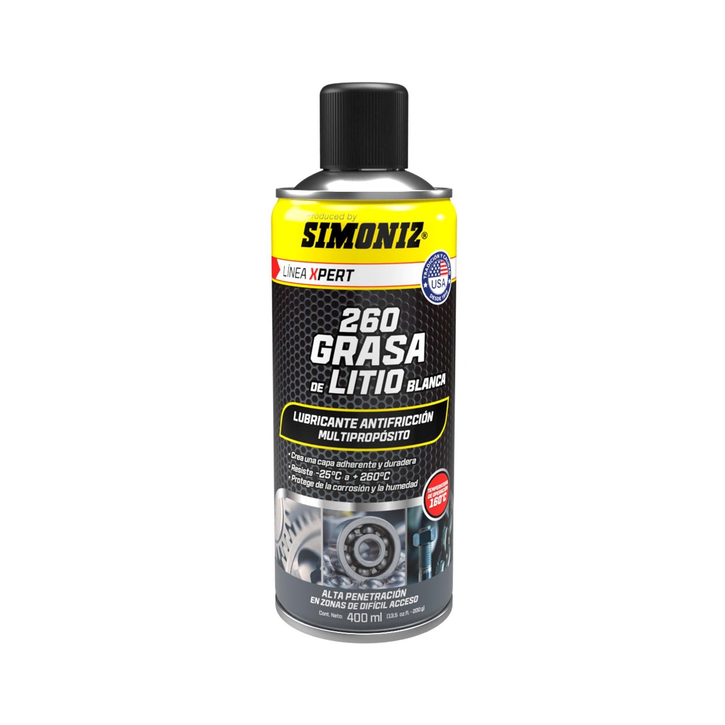 Grasa De Litio Blanca 260 Xpert 400Ml Simoniz 208894