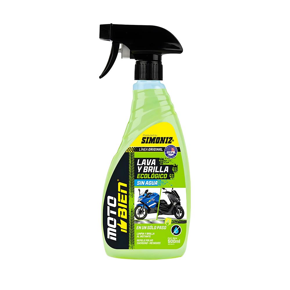 Lava Y Brilla Ecologico Sin Agua Moto Bien 500Ml Simoniz 209441