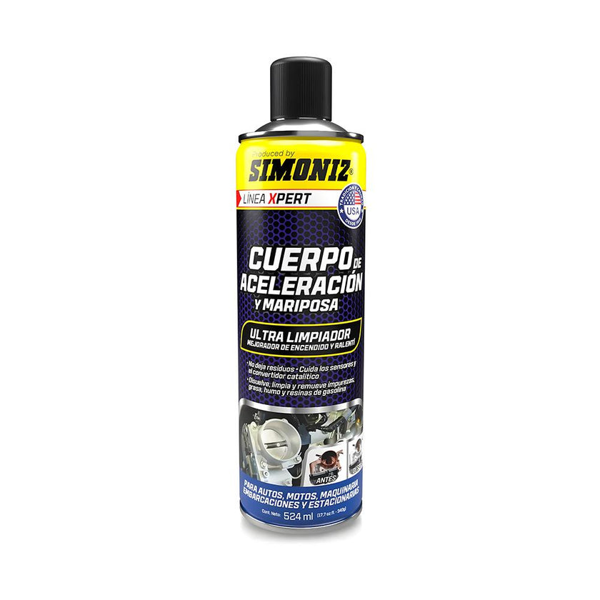 Limpiador Cuerpo Aceleracion Y Mariposa Xpert 524Ml Simoniz 208895