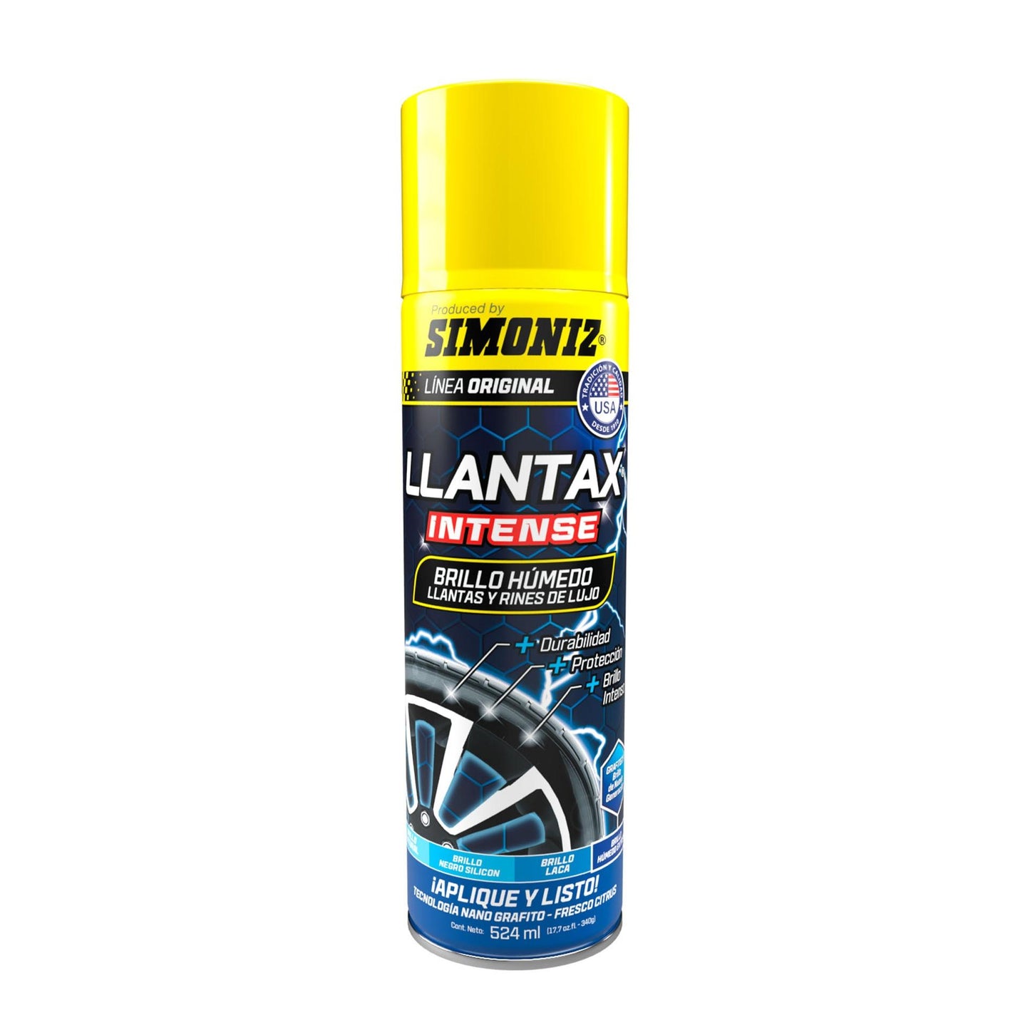 Llantax Intense Brillo Humedo 524Ml Simoniz 208890
