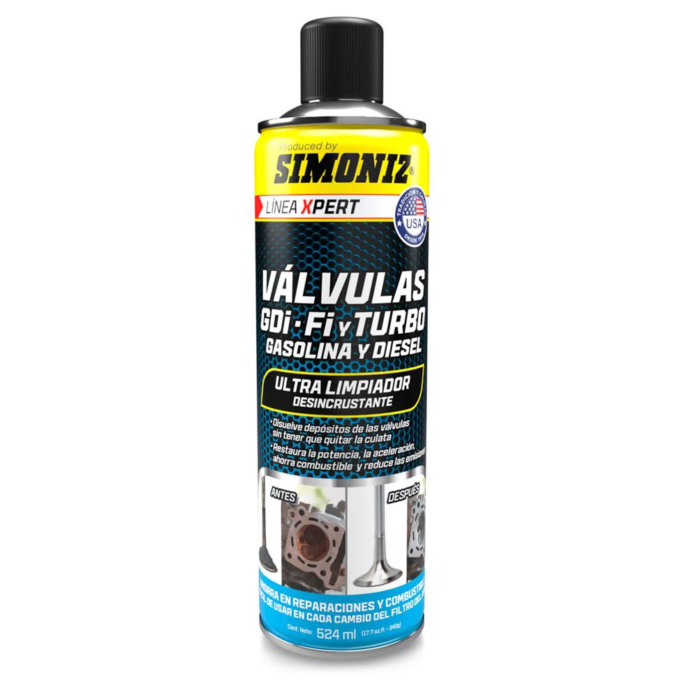 Limpiador De Valvulas Gdi Fi Gasolina Y Diesel Xpert 524Ml Simoniz 208898