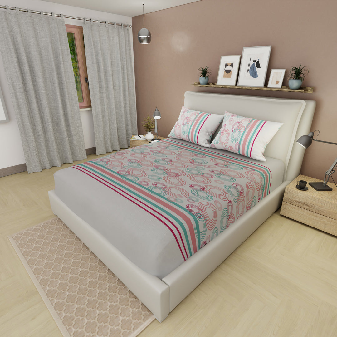 Sábana Ajustable Ripple Mint