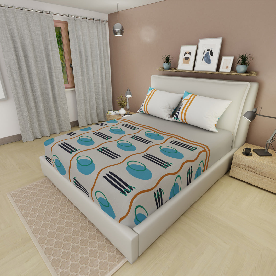 Sábana Ajustable Crystal Bubbles