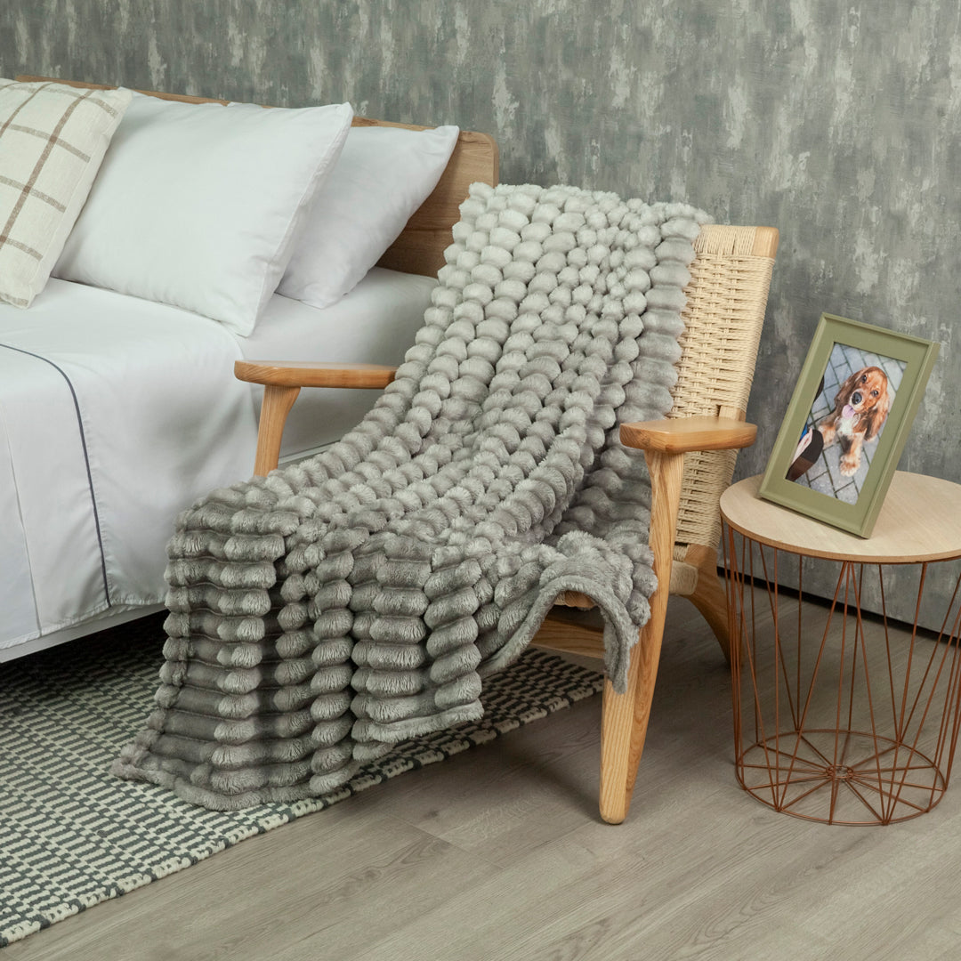 Cobija Malu 310 Gsm Gris Degradado