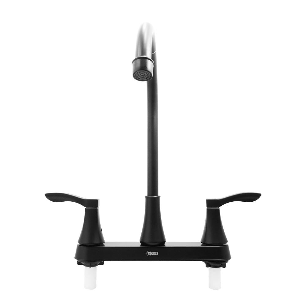 Mezclador Lavaplatos Aleta 8 Negro Abs Uduke  Ht2166