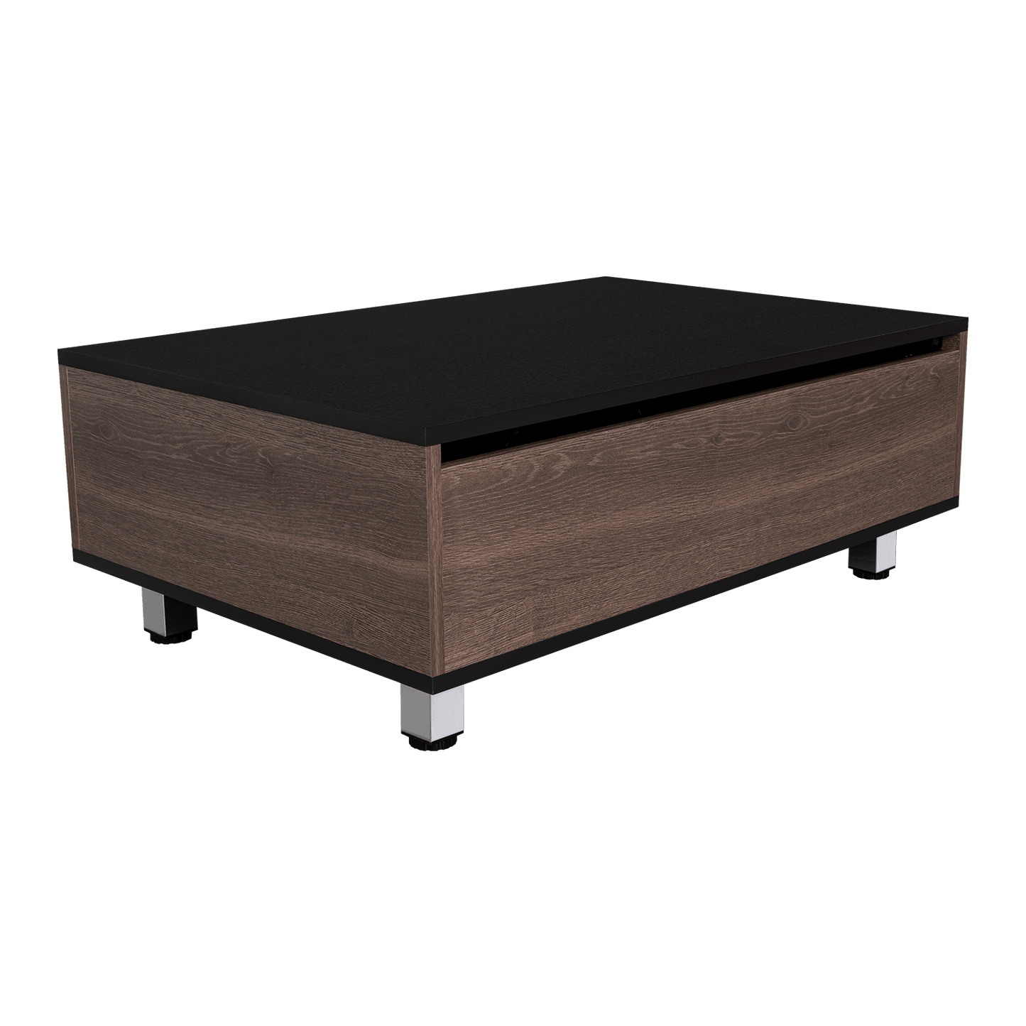 Mesa De Centro Funcional 5G-2 (1C) Milan+Wengue 29.7X80X54.5 Cm