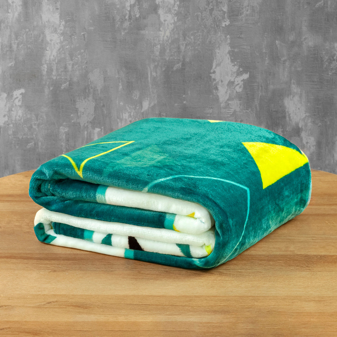 Cobija Piel De Durazno Estampada Pulse Moderno