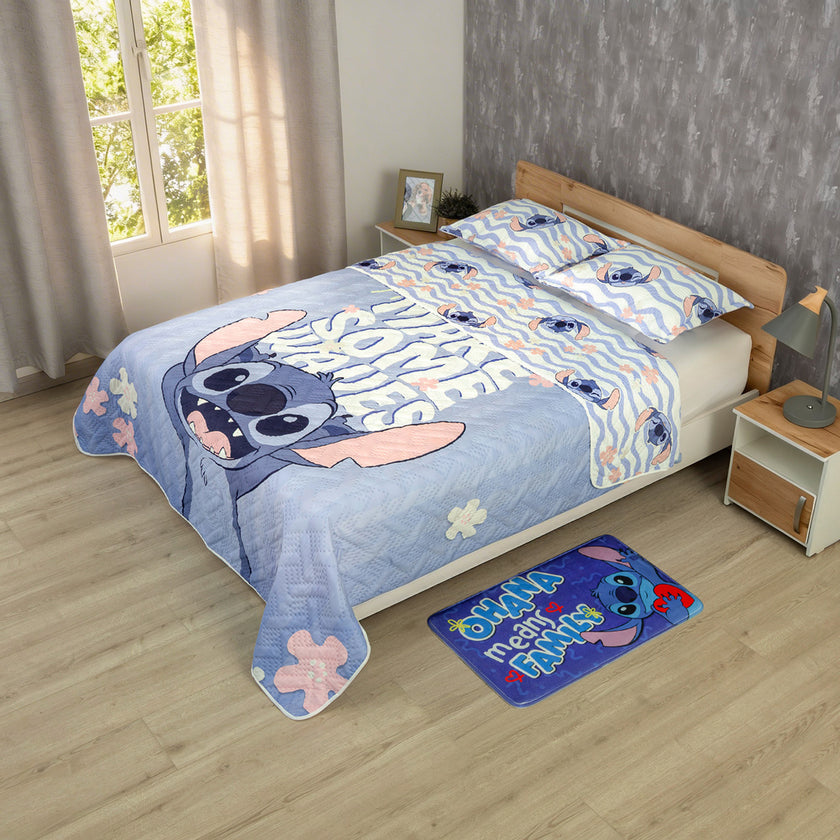 Cubrelecho Termosellado Disney Core Stitch