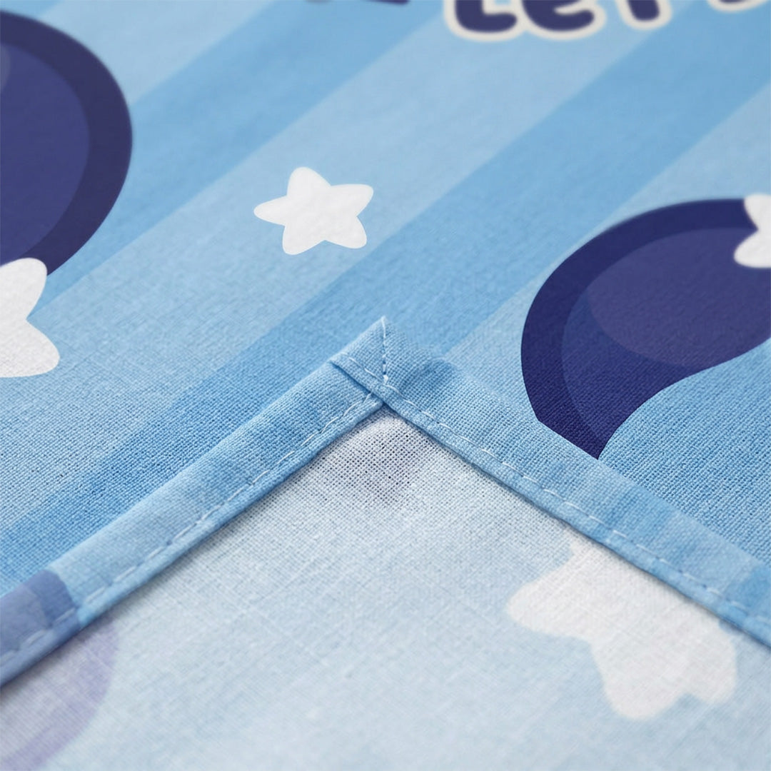 Juego De Sábanas Bluey Azul