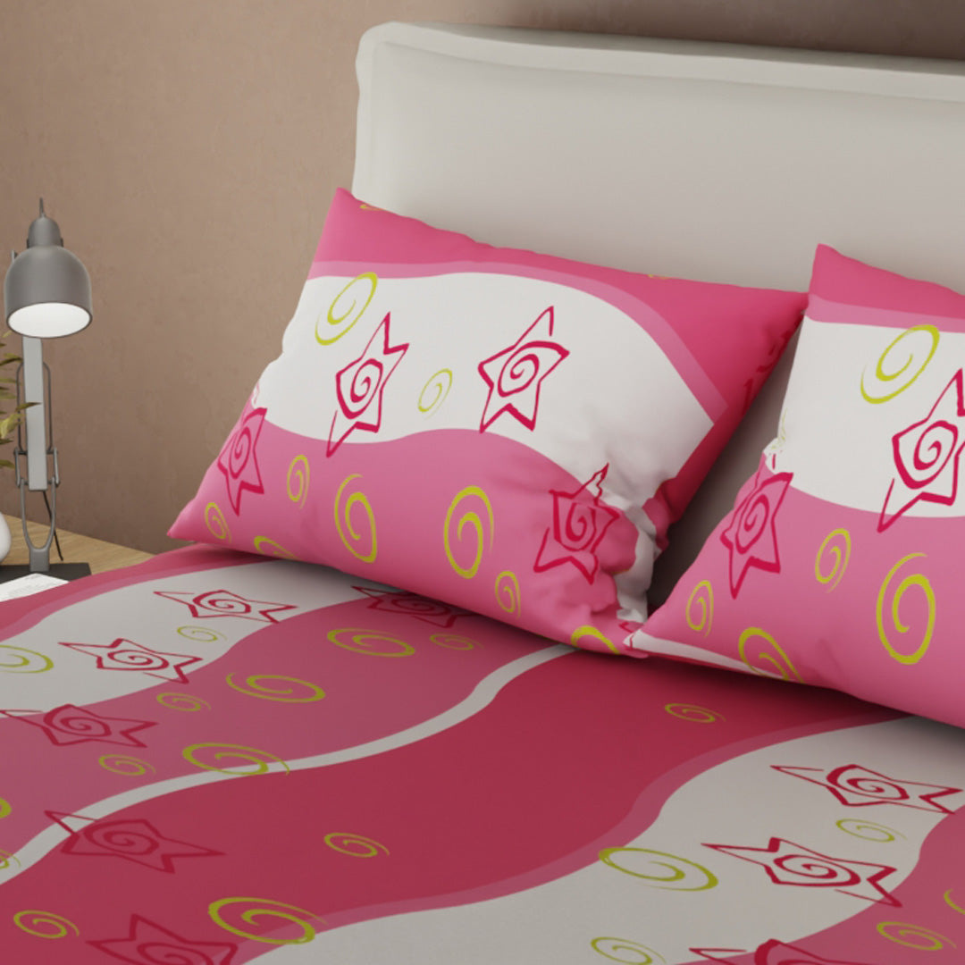 Sábana Ajustable  Valerín Fucsia