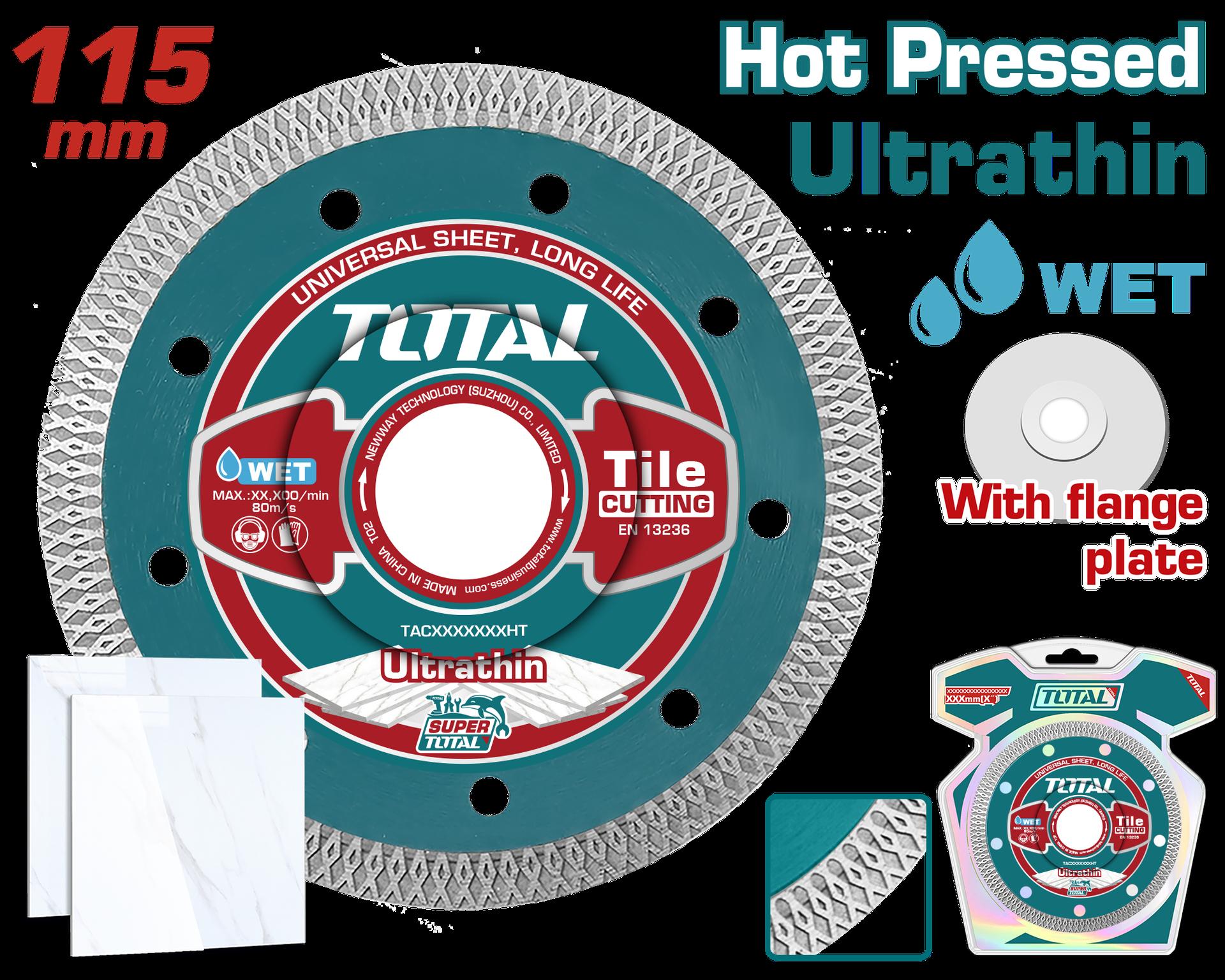 Disco Diamantado Continuo 4 12  Corte Baldozamarmol Ceramica Industrial Super Total Tac2181151Ht