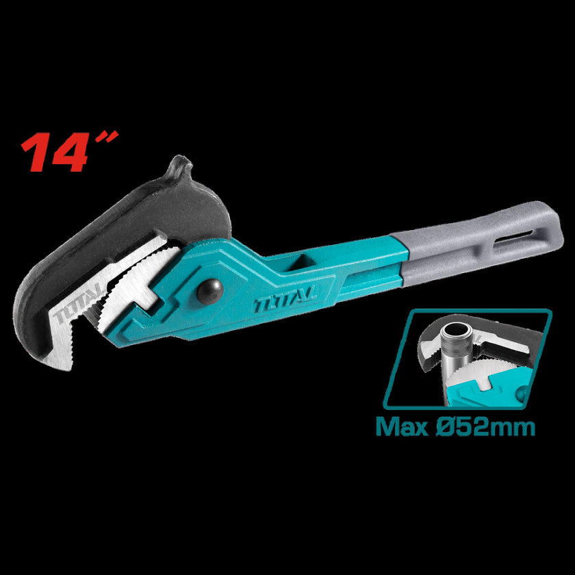Llave De Tubo Tipo Rachet 14 Industrial Super Total Tht171142