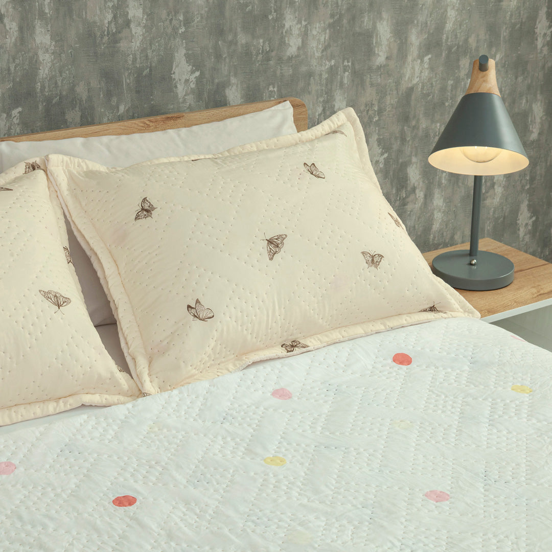Cubrelecho Termosellado Doble Faz Cotton Sense Supreme Garden