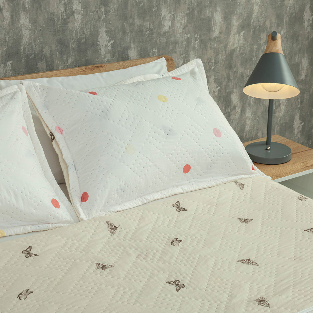 Cubrelecho Termosellado Doble Faz Cotton Sense Supreme Garden