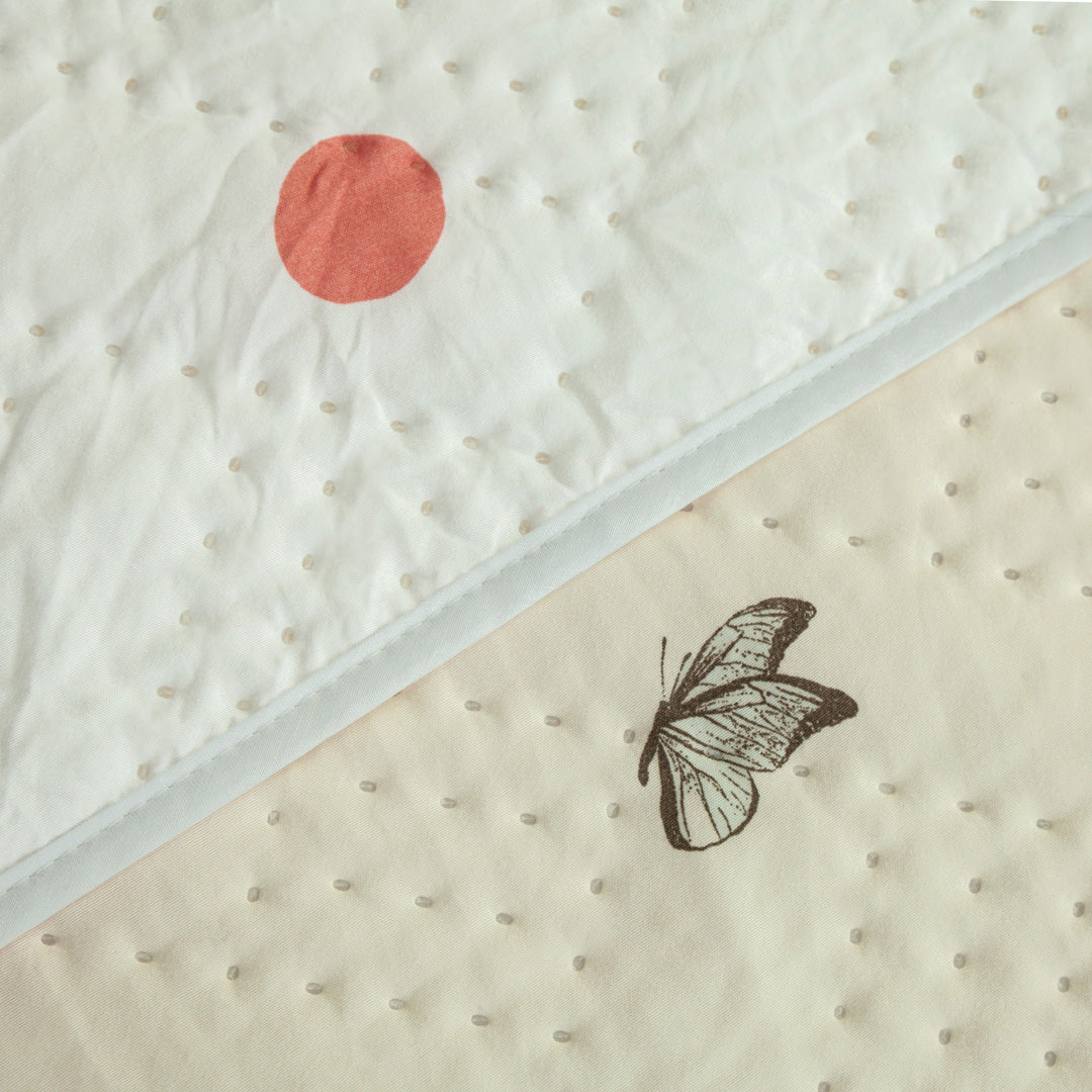 Cubrelecho Termosellado Doble Faz Cotton Sense Supreme Garden
