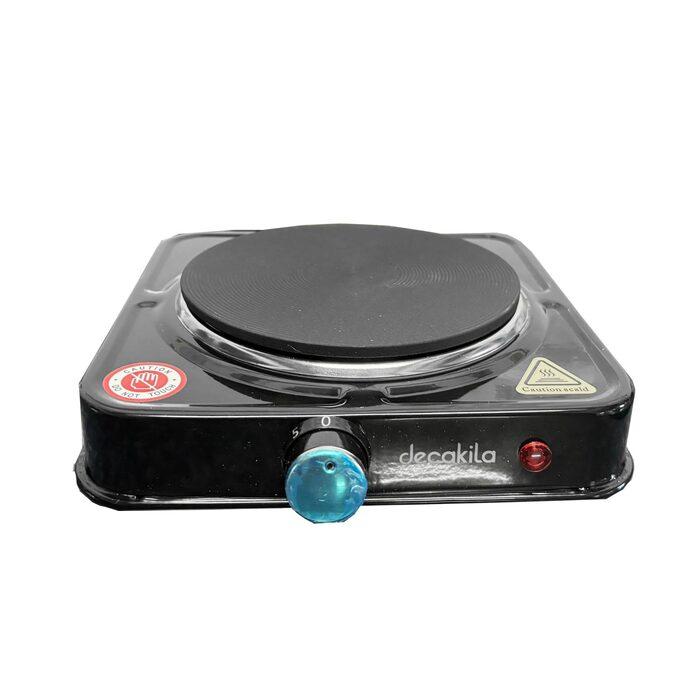 Estufa Electrica Portatil 1 Puesto 120V 1000W Decakila Kucc004B