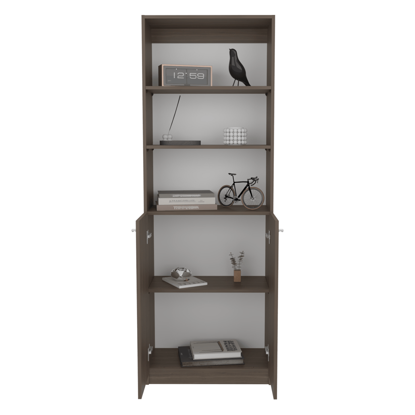 Estante Home 2 Puertas 180X62X29 Rta Milan Blanco