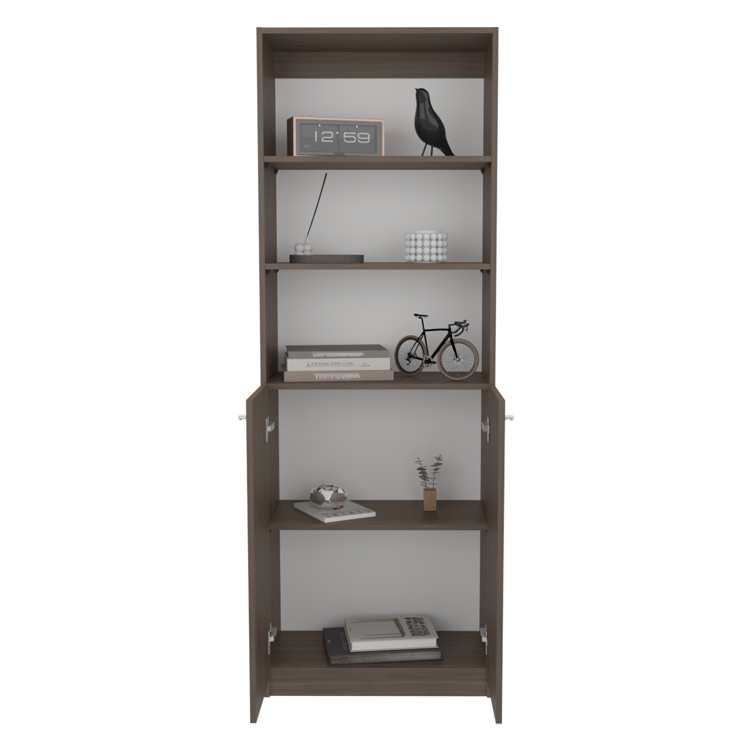 Estante Home 2 Puertas 180X62X29 Rta Milan Blanco
