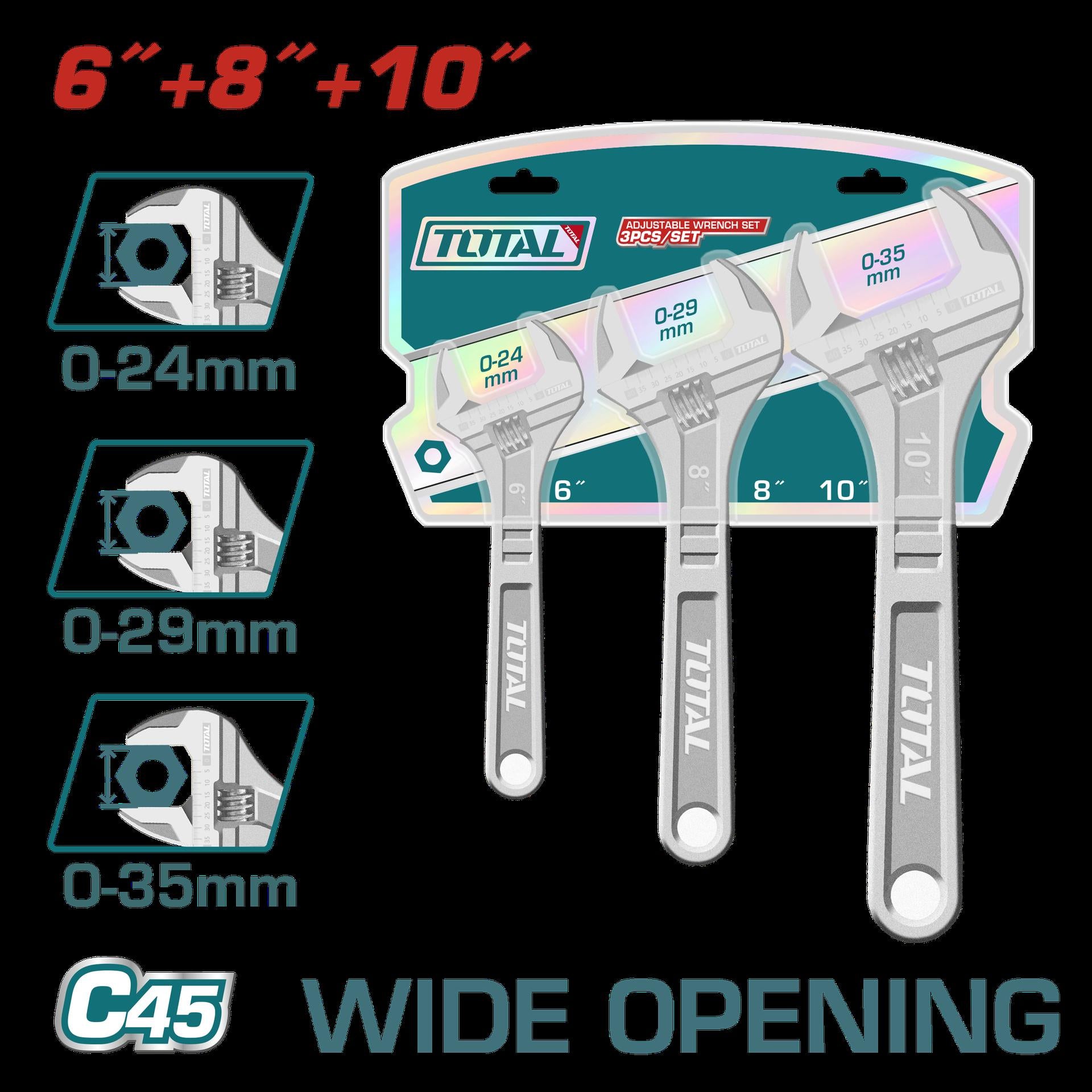 Juego De Llave Peston 689 Super Total Thtk1013