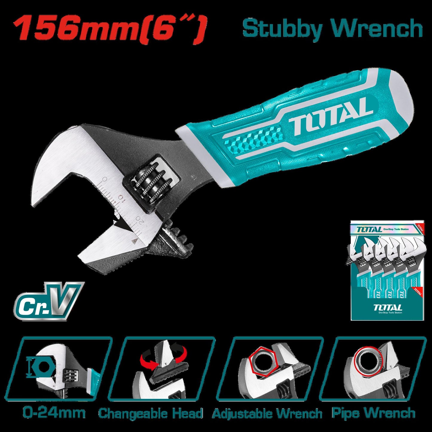 Llave Peston 6 Encauchetada 2 En 1 Super Total Tht1016S