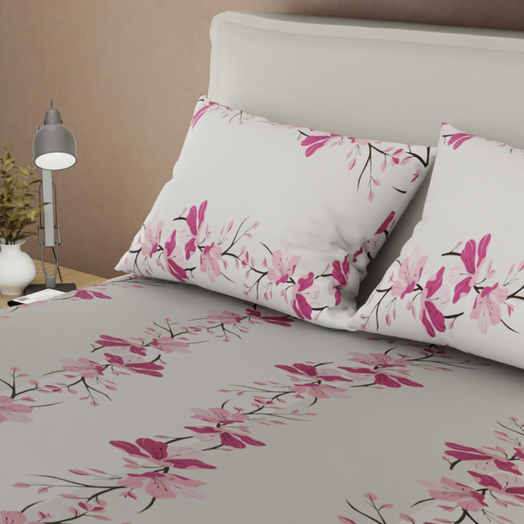 Sábana Ajustable Pure Garden Rosa